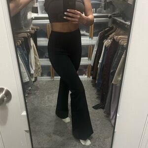 High waist stretchy pants